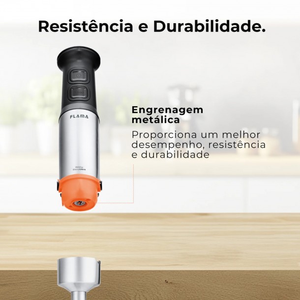 Varinha FLAMA P� Inox 2044FL - 1500W