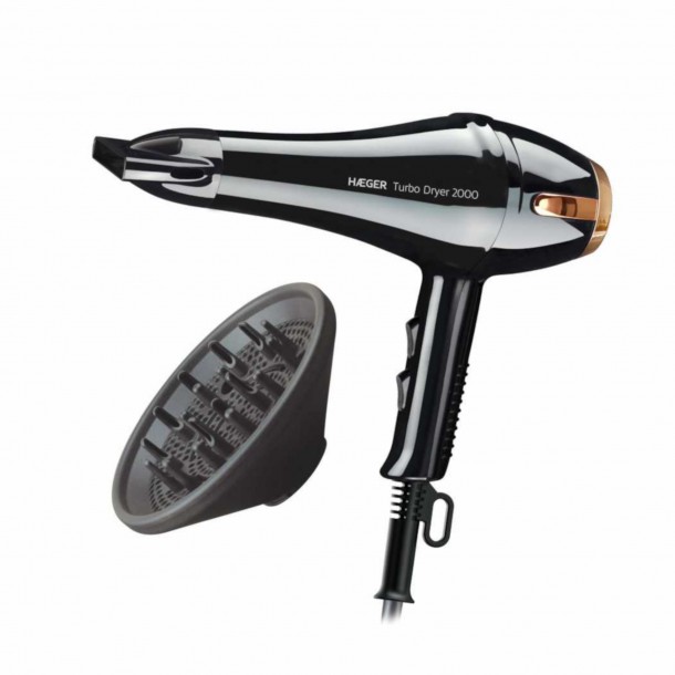 Secador Cabelo HAEGER HD-200.015A - 2000W