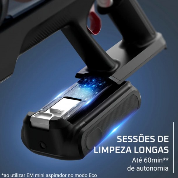 Aspirador Vertical ROWENTA X-FORCE FLEX 10.80 ALLERGY RH7A32E0