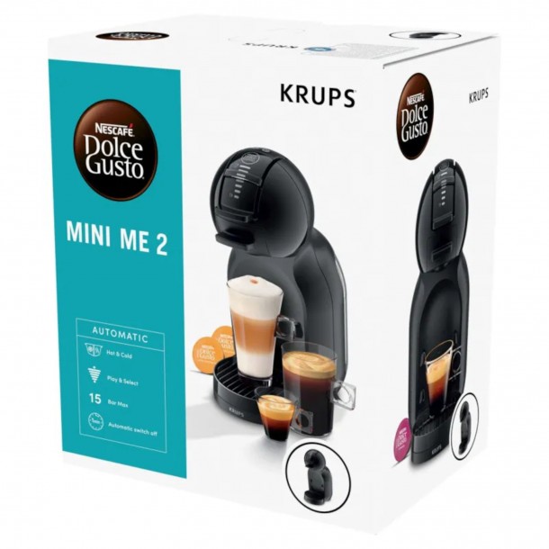 M�quina Caf� Dolce Gusto Mini Me Artic Grey KP143GP16
