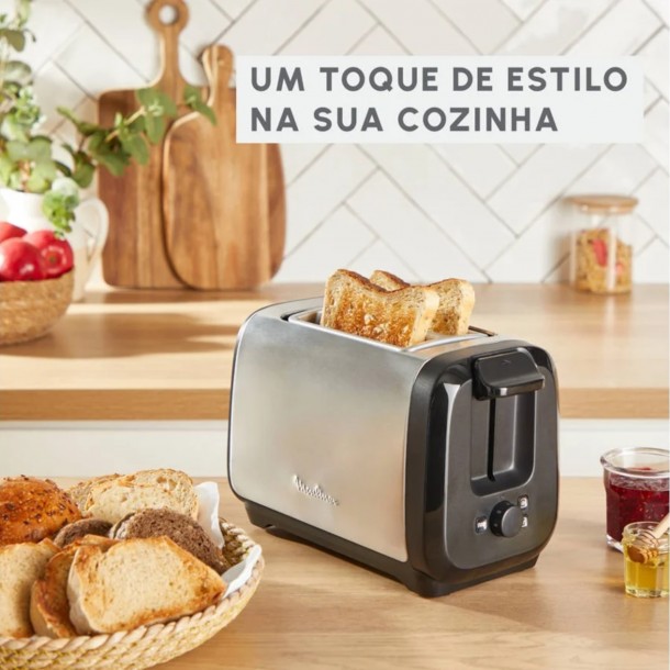 Torradeira MOULINEX Subito 5 - LT5S0DE0 - 1200W