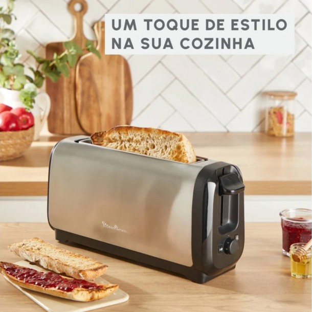Torradeira MOULINEX LS5S0DE0 (1400w - Inox)