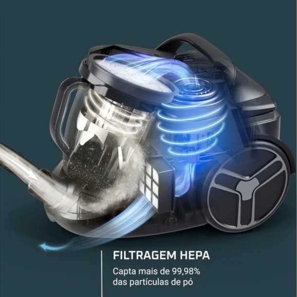 Aspirador Sem Saco ROWENTA Silence Force RO7961EA
