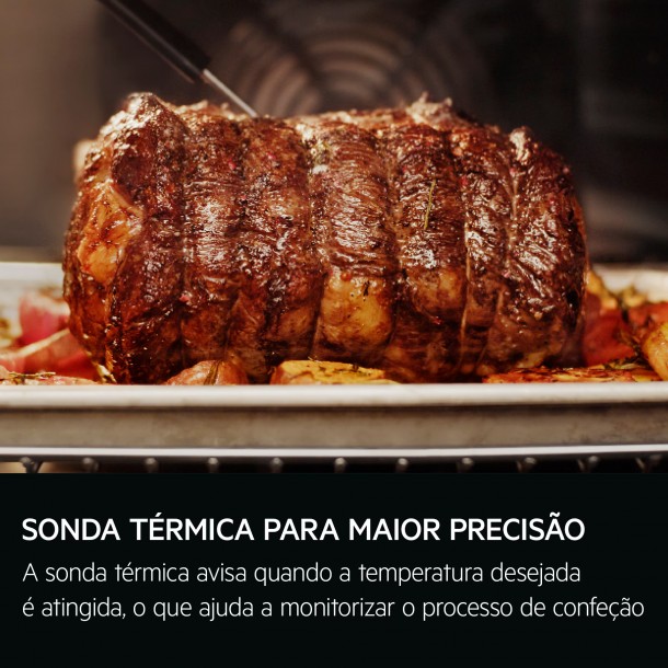 Forno El�trico AEG TE8PB731AT - Pirol�tico - Preto Mate