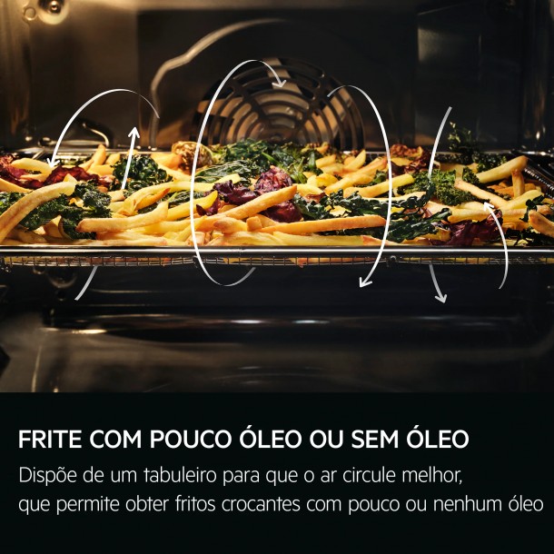 Forno El�trico AEG TE8PB731AT - Pirol�tico - Preto Mate