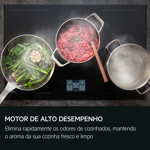 Exaustor de Parede AEG GB87D91CB PRETO MATE
