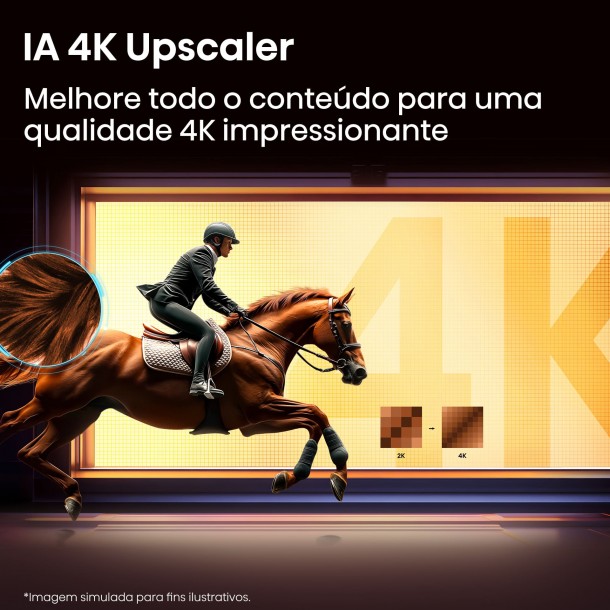 Tv HISENSE 43A6S 43" 4K Ultra HD Dolby Vision AI 4K Upscaller