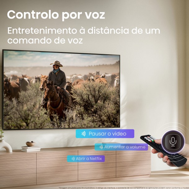 Tv HISENSE 43A6S 43" 4K Ultra HD Dolby Vision AI 4K Upscaller