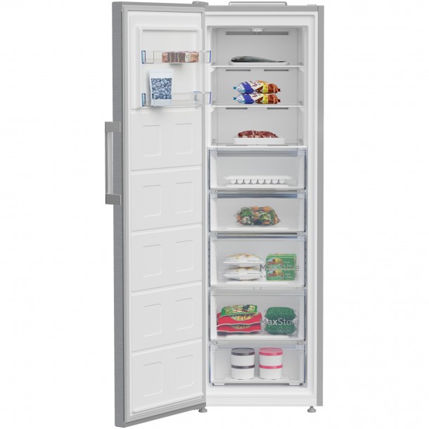 Congelador Vertical BEKO  B1RMFNE314XB - 286Lts - Look Inox