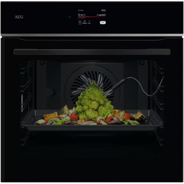 Forno El�trico AEG TE8PB731AB - Pirol�tico - Preto