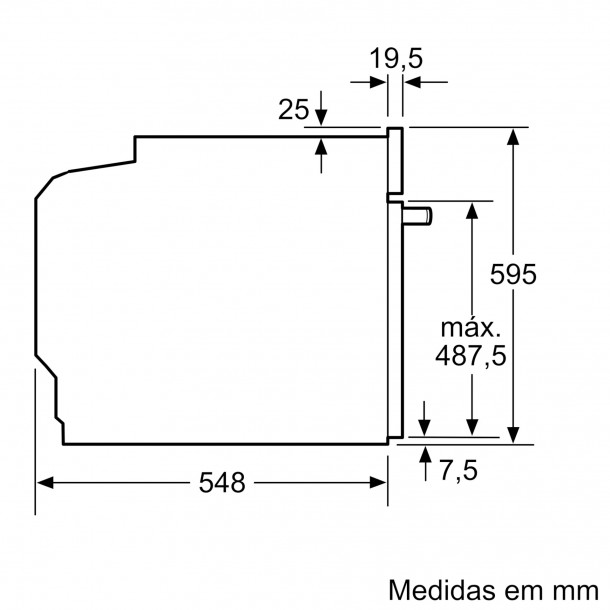 Forno BALAY 3HB 5131B3 - 71Lts - Limpeza Hidrol�tica