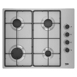 Placa G�s Natural BEKO HIGG 64123SX - 60cms - Inox