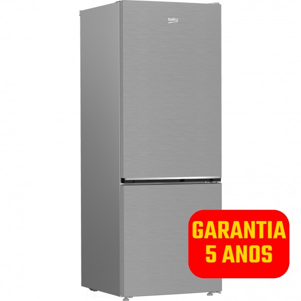 Combinado BEKO B3RCNE564HXB -490 L - No Frost - Look Inox