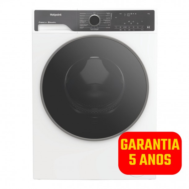 M�q.Lavar Roupa HOTPOINT HP 105 CARE SPT - 10Kgs - 1400RPM; Motor Inverter