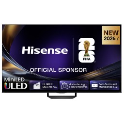 TV HISENSE 65U7S PRO (Mini LED - 55'' - 140cm - Modo Jogo a 165Hz Nativos)