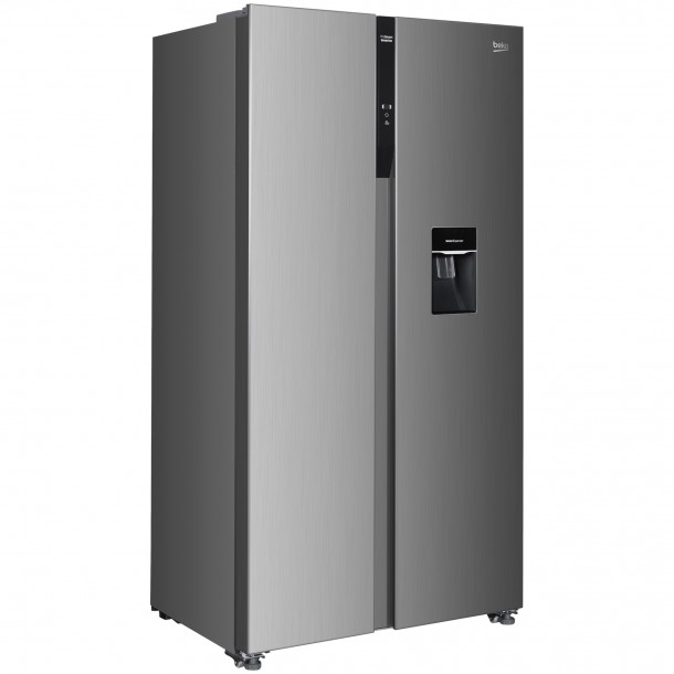Frig.Americano BEKO GNO 5322WDXPN - 532L -  No Frost - Dispensador �gua