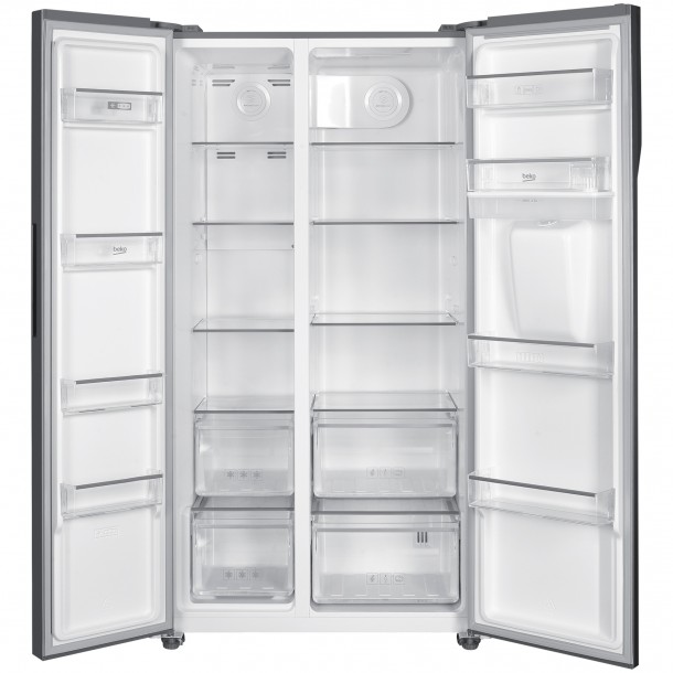 Frig.Americano BEKO GNO 5322WDXPN - 532L -  No Frost - Dispensador �gua