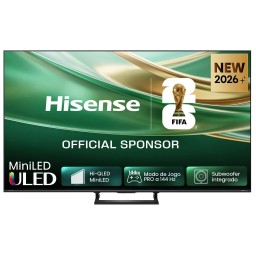 Mini LED ULED 55E8S, 55’’ com Modo Jogo PRO a 144 Hz Mini LED ULED 55E8S, 55’’ com Modo Jogo PRO a 144 Hz