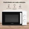 Micro-ondas FLAMA 1807FL - 22Lts - 700W