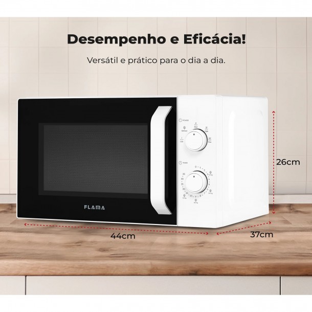 Micro-ondas FLAMA 1807FL - 22Lts - 700W