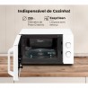 Micro-ondas FLAMA 1807FL - 22Lts - 700W
