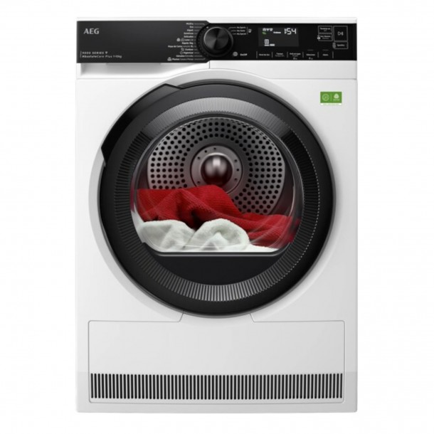 M�quina Secar Roupa AEG TR 931BBPBC - 10Kgs - Bomba Calor