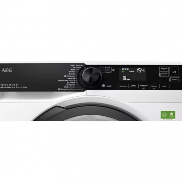 M�quina Secar Roupa AEG TR 931BBPBC - 10Kgs - Bomba Calor